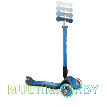 Самокат Globber Elite Deluxe Lights (синий) картинка 2